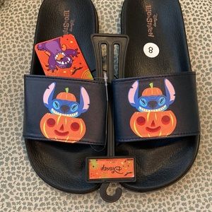 Disney Lilo and Stitch Halloween Pumpkin Slides size 8